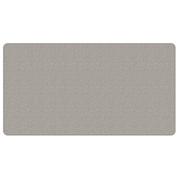 vidaXL Tapis de couloir aspect sisal platina 80x150 cm