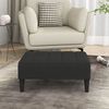 vidaXL Repose-pied Noir 78x56x32 cm Tissu
