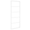 vidaXL Porte-serviettes Blanc 45x10x115 cm Acier