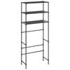 vidaXL Support de rangement au-dessus lave-linge 3 niveaux 69x28x169cm