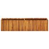 vidaXL Lit sur&eacute;lev&eacute; de jardin 200x30x50 cm Bois massif d'acacia