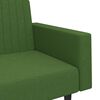vidaXL Canap&eacute;-lit &agrave; 2 places Vert fonc&eacute; Velours