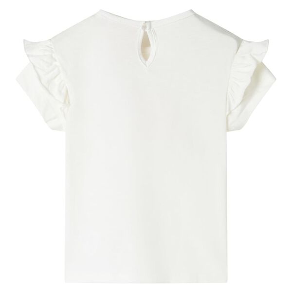 T-shirt pour enfants &eacute;cru 104