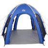 vidaXL Tente de Piscine avec toit Bleu azure 366 x 305 x 231 cm
