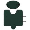 vidaXL Couverture &Eacute;quine Vert fonc&eacute; complet Polyester