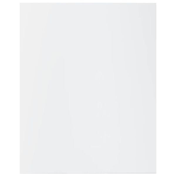 vidaXL Panneaux de biblioth&egrave;que 4 pcs blanc brillant bois d&rsquo;ing&eacute;nierie