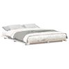 vidaXL Cadre de lit Blanc 140 x 220 cm Pin massif