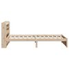 vidaXL Cadre de lit avec t&ecirc;te de lit sans matelas 75x190 cm