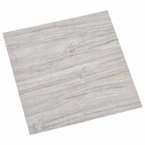 vidaXL Lattes de rev&ecirc;tement de sol autocollantes 30,5 x 30,5 cm 20 pcs