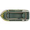 Intex Jeu de canot pneumatique avec moteur et support Seahawk 4