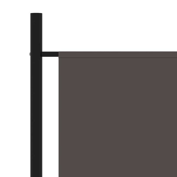 vidaXL Cloison de s&eacute;paration anthracite 175x180 cm tissu