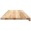 vidaXL Appuis de fen&ecirc;tre 2 pcs non trait&eacute; 120x40x2cm bois ch&ecirc;ne massif