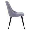vidaXL Chaises &agrave; manger lot de 6 gris clair tissu