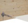 vidaXL Auvent vertical Blanc 180x800 cm Tissu oxford