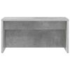 vidaXL Bureau mural Gris b&eacute;ton 60 x 45 x 30 cm Bois d'ing&eacute;nierie