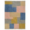 vidaXL Tapis tiss&eacute; &agrave; la main Coton 120x180 cm Imprim&eacute; Multicolore