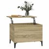 vidaXL Table basse Ch&ecirc;ne sonoma 60x44,5x45 cm Bois d'ing&eacute;nierie