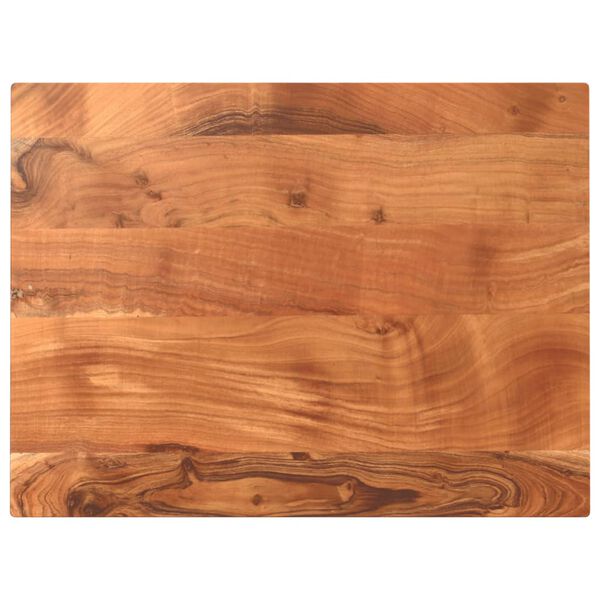 vidaXL Dessus de table 90x70x2,5 cm rectangulaire bois massif d'acacia