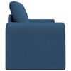 vidaXL Canap&eacute;-Lit Bleu 98 x 71 x 83 cm tissu