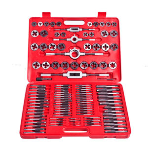 vidaXL Ensemble de tarauds et fili&egrave;res 111 pcs