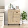vidaXL Buffet Ch&ecirc;ne sonoma 69,5x34x90 cm Bois d'ing&eacute;nierie