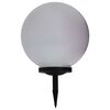 vidaXL Lampes solaires sph&eacute;riques LED de jardin 2 pcs 40 cm RVB