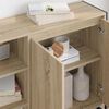 vidaXL Meuble d'appoint Sonoma 96,5 x 30 x 75 cm Bois d'ing&eacute;nierie