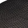 vidaXL Table basse martel&eacute;e en aluminium &Oslash; 50x30 cm noir