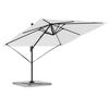 vidaXL Parasol Roma Beige 286 x 285 x 265 cm Polyester et Aluminium