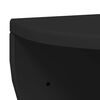 vidaXL &Eacute;tag&egrave;re Murale 2 pcs Noir 38 x 19 x 19 cm Bois d'ing&eacute;nierie