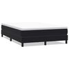 vidaXL Sommier &agrave; lattes de lit sans matelas noir 160x210 cm velours