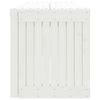 vidaXL Banc de jardin extensible blanc 212,5x40,5x45cm bois massif pin