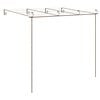vidaXL Pergola de jardin Marron antique 4x3x2,5 m Fer