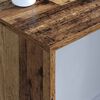vidaXL Bureau mural Bois Ancien 100 x 45 x 30 cm Bois d'ing&eacute;nierie
