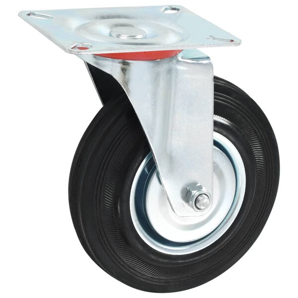 vidaXL Roulettes pivotantes 4 pcs 125 mm