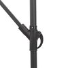 vidaXL Parasol de jardin avec m&acirc;t en acier vert 269x269x235 cm