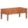 vidaXL Table basse 100x50x41 cm Bois d'acacia massif