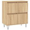 vidaXL Buffet Chêne sonoma 60x35x70 cm Bois d'ingénierie