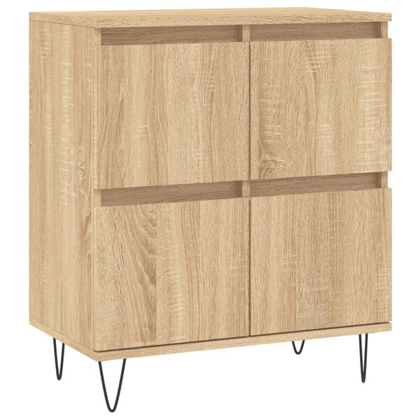 vidaXL Buffet Chêne sonoma 60x35x70 cm Bois d'ingénierie