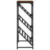 vidaXL &Eacute;tag&egrave;re &agrave; chaussures ch&ecirc;ne marron 90x30x85 cm bois d'ing&eacute;nierie