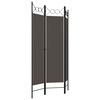 vidaXL Cloison de séparation 3 panneaux Anthracite 120x180 cm
