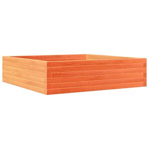 vidaXL Jardini&egrave;re cire marron 90x90x23 cm bois de pin massif