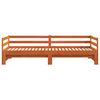 vidaXL Lit de jour et lit gigogne sans matelas 90x200 cm bois massif