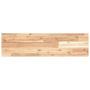 vidaXL &Eacute;tag&egrave;re flottante 80x20x2 cm bois d'acacia massif non trait&eacute;