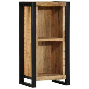 vidaXL Cabinet de chevet avec &eacute;tag&egrave;re Marron Bois de manguier massif
