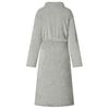 vidaXL Robe de bain sans capuche Gris xxxl Flanelle