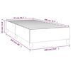 vidaXL Cadre de lit taupe 100x200 cm tissu