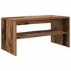 vidaXL Meuble TV vieux bois 80x40x40 cm bois d'ing&eacute;nierie