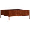 vidaXL Lit sur&eacute;lev&eacute; de jardin 100x100x41 cm acier corten
