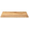 vidaXL Dessus de table 90x80x3,8 cm rectangulaire bois massif manguier
